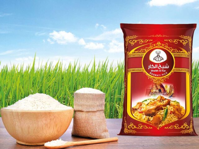 Shaik El Kar basmati rice is available in the market
